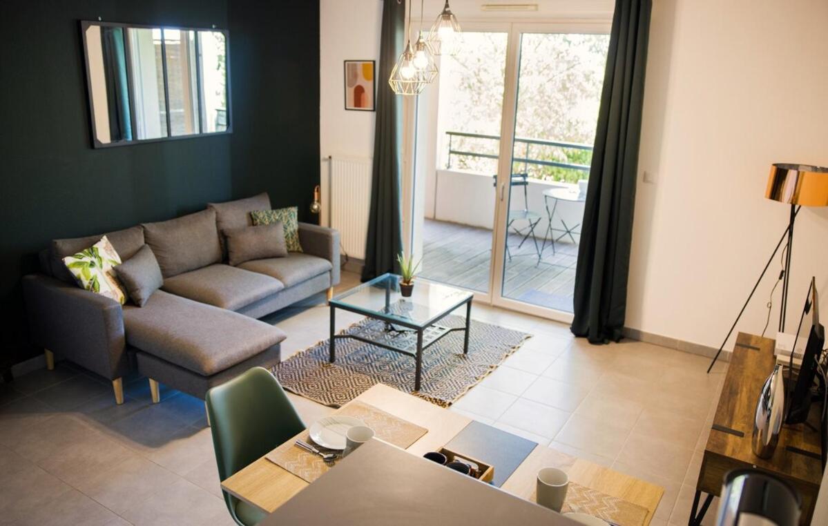Ferienwohnung Le Jardin Sequoia ~ Climatisation ~ Parking LʼUnion Exterior foto